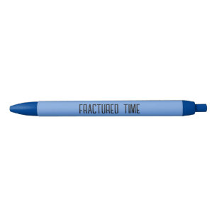 Stylo Noir Auteur Promotionnel Bleu