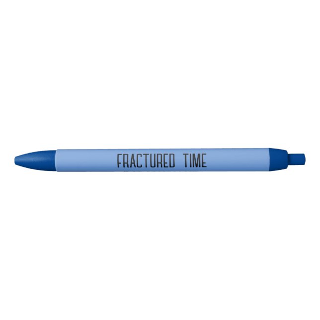 Stylo Noir Auteur Promotionnel Bleu (Devant)