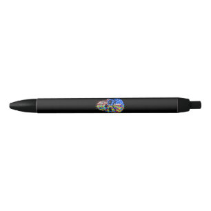 Stylo Noir Autiste Autisme Éffrayant de soutien américain