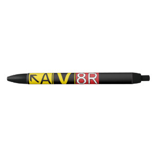 Stylo Noir Aviateur - AV8R -
