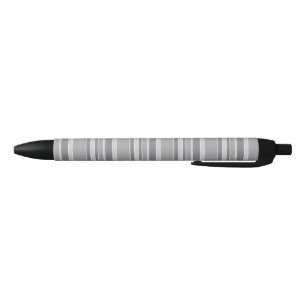 Stylo Noir Bandes grises