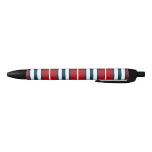 Stylo Noir Bandes nautiques