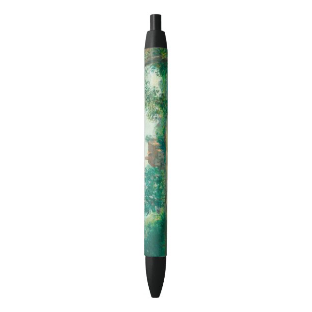 Stylo Noir Banques du Loing à Saint-Mammès Alfred Sisley (devant Vertical)