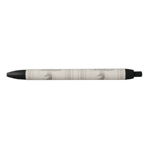 Stylo Noir Beach House Seahorse Seashore
