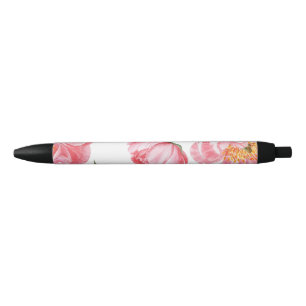 Stylo Noir Beau Rose