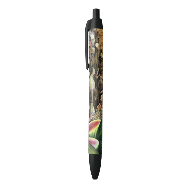 Stylo Noir Beaucoup d'hommes, beaucoup de melons, Budapest (Haut (Vertical))