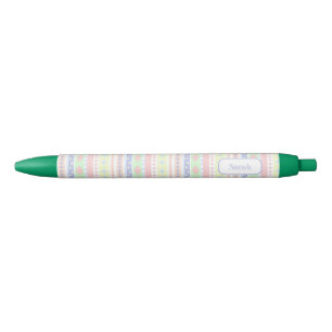 Stylo Noir Bébé mignon Pastel Imprimer