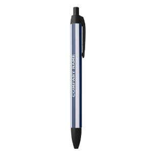 Stylo Noir Blancs et Bleus