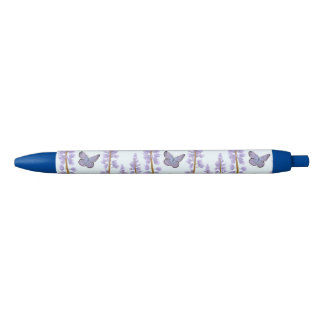 Stylo Noir Bleu de Karner - Les en voie de disparition, avec 