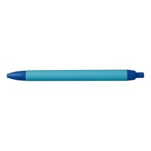 Stylo Noir Bleu-vert (couleur solide)