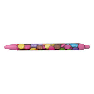 Stylo Noir Bonbon Coloré et Fantaisiste