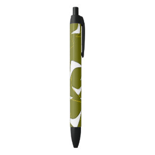Stylo Noir Boomerangs Rétro