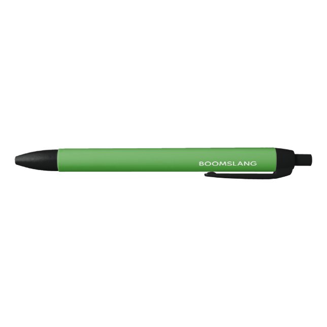 Stylo Noir Boomslang green color (Bas)