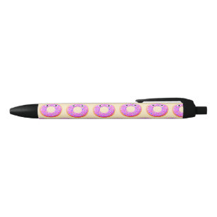 Stylo Noir Bouillie Avec Yeux Et Dessin D'Arrosage