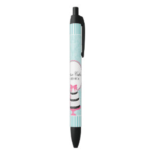 Stylo Noir Boulangerie de gâteau de couture