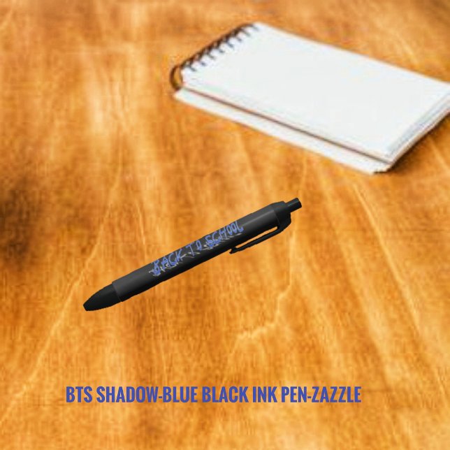 Stylo Noir BTS bleu foncé (Créateur téléchargé)