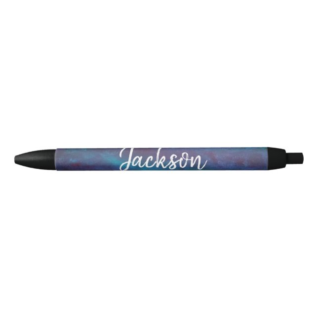 Stylo Noir Bureau Blue-Ombre | Turquoise Turquoise violet vio (Devant)