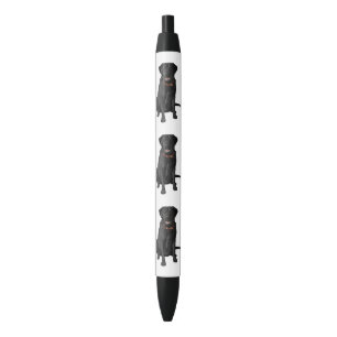 Stylo Noir Cadeau Amoureux des chiens de Black Labrador Retri