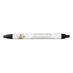 Stylo Noir Cadeau de chef de cuisine maison boulangerie