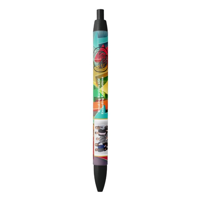 Stylo Noir Cadeau d'entreprise (Ventes) (devant Vertical)