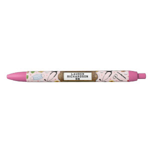 Stylo Noir Cadeau personnalisé pour infirmière