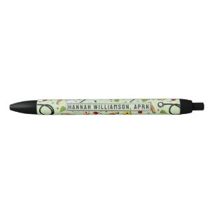 Stylo Noir Cadeaux d'infirmière personnalisés