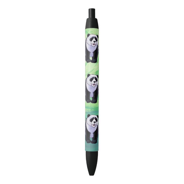 Stylo Noir Cadeaux et accessoires pour ours Panda (devant Vertical)
