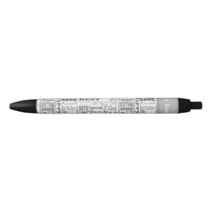 Stylo Noir Cadeaux personnalisés pour la fête du 80e annive