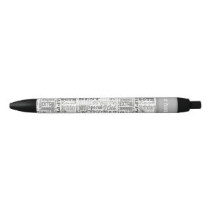 Stylo Noir Cadeaux personnalisés pour la fête du 90e annive