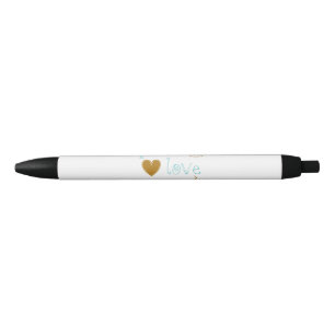 Stylo Noir Café Peace Love