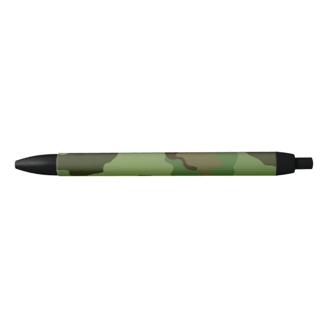 Stylo Noir Camouflage de l'armée Motif (Devant)