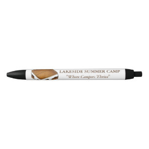 Stylo Noir Camp d'été Toasté S'more Campfire Smores Promo