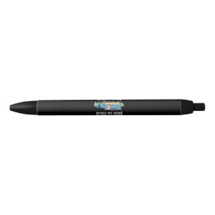 Stylo Noir Camping - Désolé pour ce que j'ai dit
