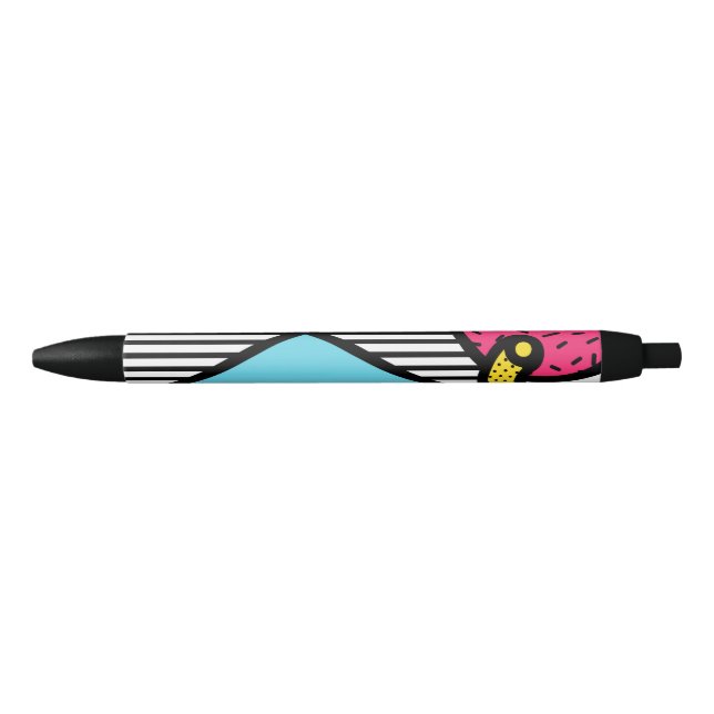 Stylo Noir Caneta Brilho Fashion 80s e 90s v01 (Devant)