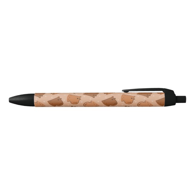 Stylo Noir Capybara (Haut)