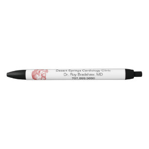 Stylo Noir Cardiologiste Pratique Médicale Personnalisée Prom