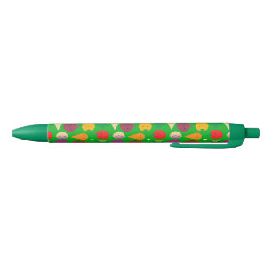 Stylo Noir Carré de légumes