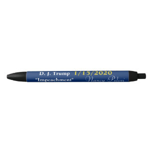 Stylo Noir Célébrez les efforts bâclés de Pelosi Collector Pe