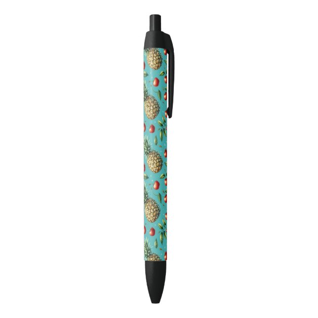 Stylo Noir Cerisier d'ananas (Bas (Vertical))