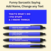 C'est ce que je fais Je répare des trucs et je sai