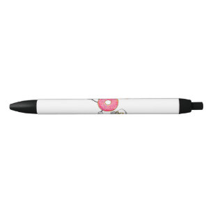 Stylo Noir Champ de nourriture Dunking Donut Hole
