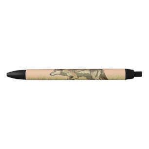 Stylo Noir Chasse au lever du soleil