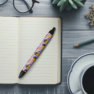 Stylo Noir Chats noirs citrouille Halloween Candy