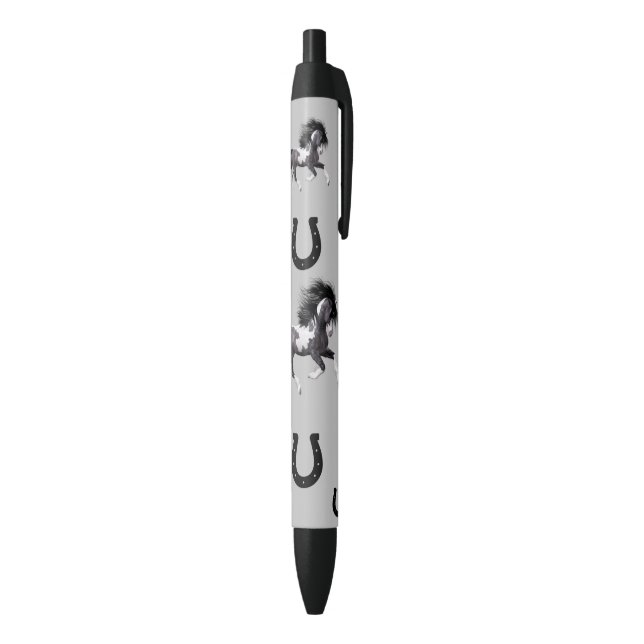Stylo Noir chevalier  (Bas (Vertical))