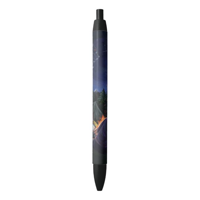 Stylo Noir Chevaliers d'été (devant Vertical)