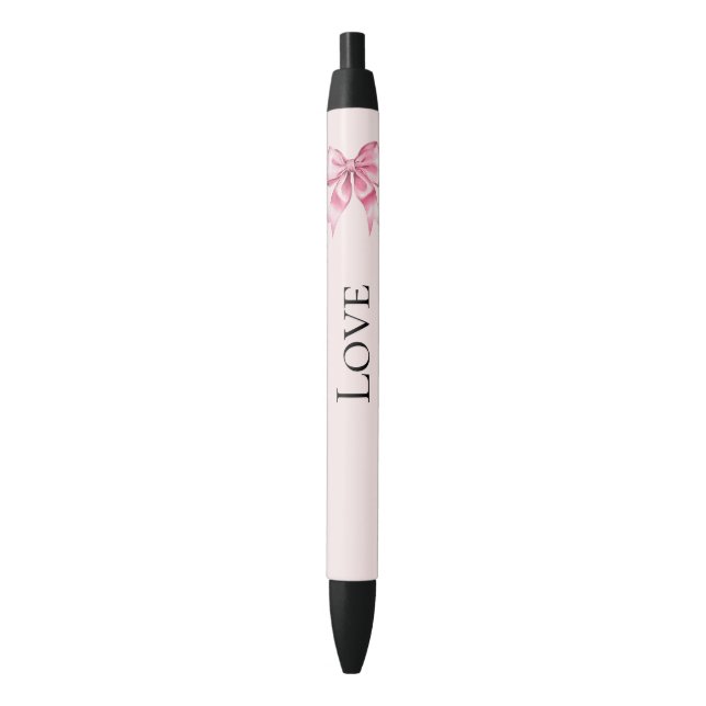 Stylo Noir Chic garçon rose (devant Vertical)