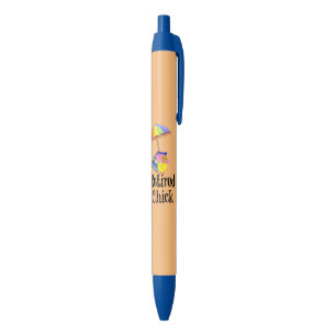 Stylo Noir Chick retraité