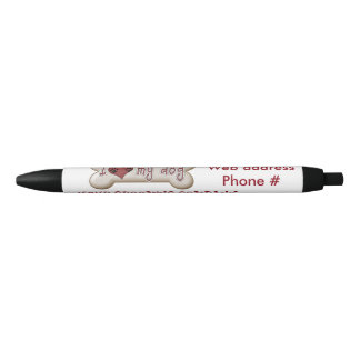 Stylo Noir Chien Grooming Client, Stylo-cadeaux Treshow