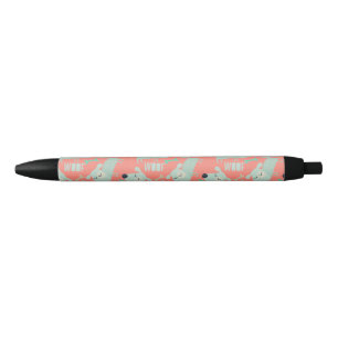Stylo Noir Chiens et os de Woof