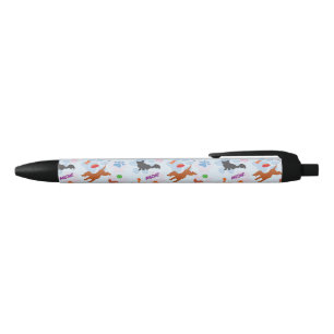 Stylo Noir Chiots et chatons